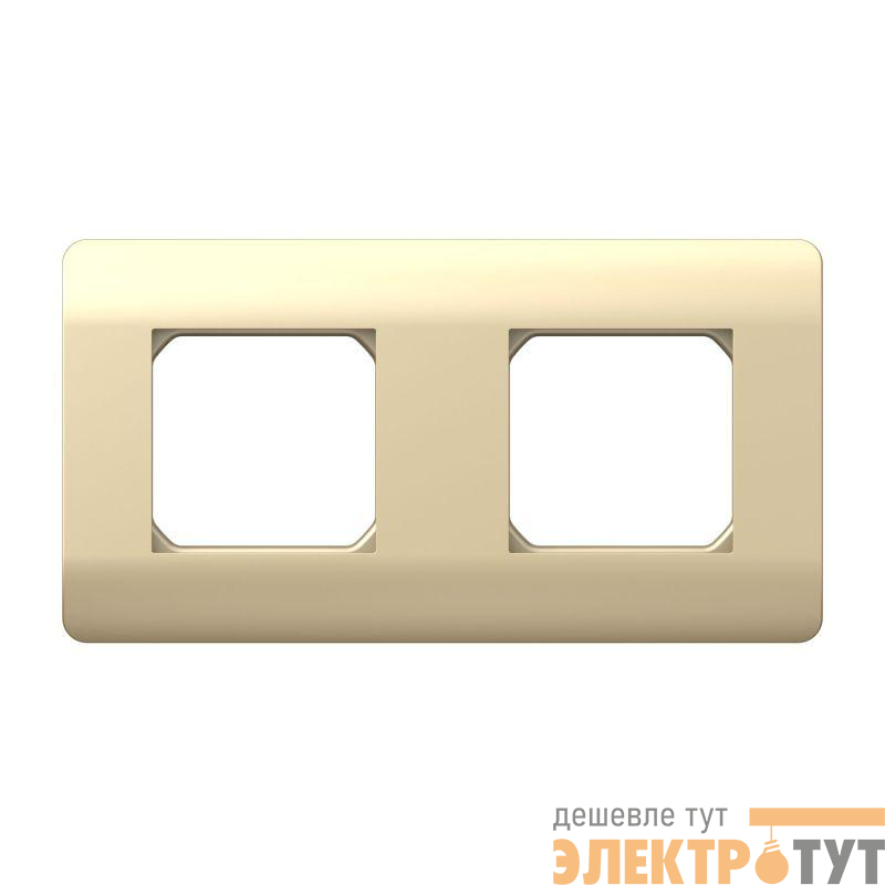 Рамка 2-м NEW3-E универс. шампань CHINT 431434