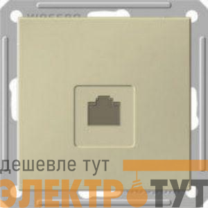 Розетка компьютерная СП W59 RJ45 кат.5E механизм сл. кость SE RSI-152K5E-2-86