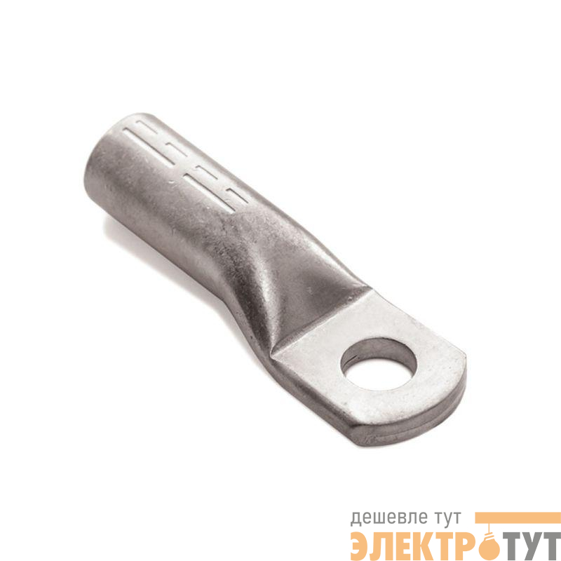 Наконечник ТМЛ под пайку листовой изогнутый 120кв.мм М2 под винт d10мм с длин. фланцем DKC 2M710L