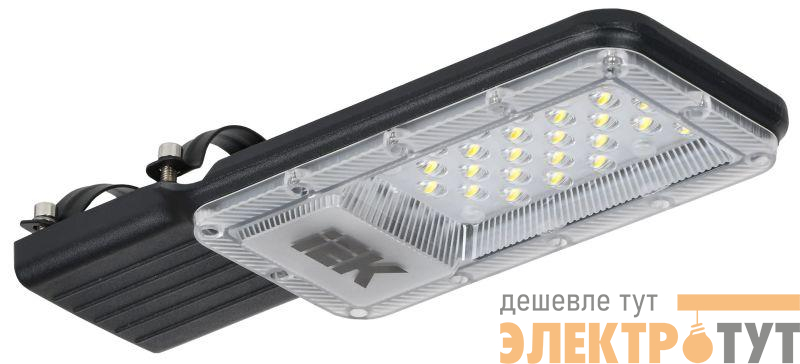 Светильник светодиодный ДКУ 1011-30Ш 5000К IP65 консольный IEK LT-DKU1-1011-030-50-K03
