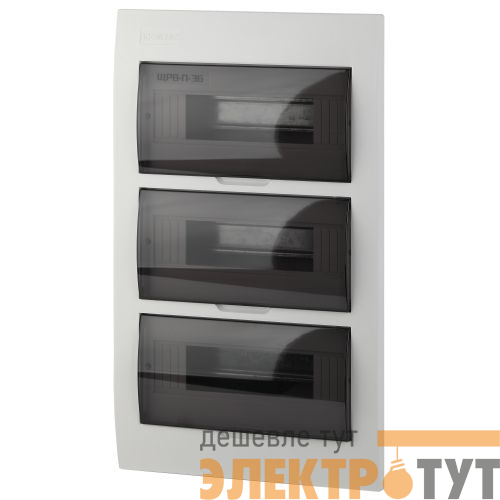 Бокс встраиваемый ЩРВ-П-36 36мод. IP41 пластик SIMPLE NO-box_simple-plastic_36_flush BOXF36 Эра Б0041517