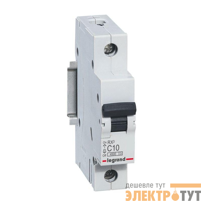 Выключатель автоматический модульный 1п C 40А 4.5кА RX3 ИЭК Leg 419668