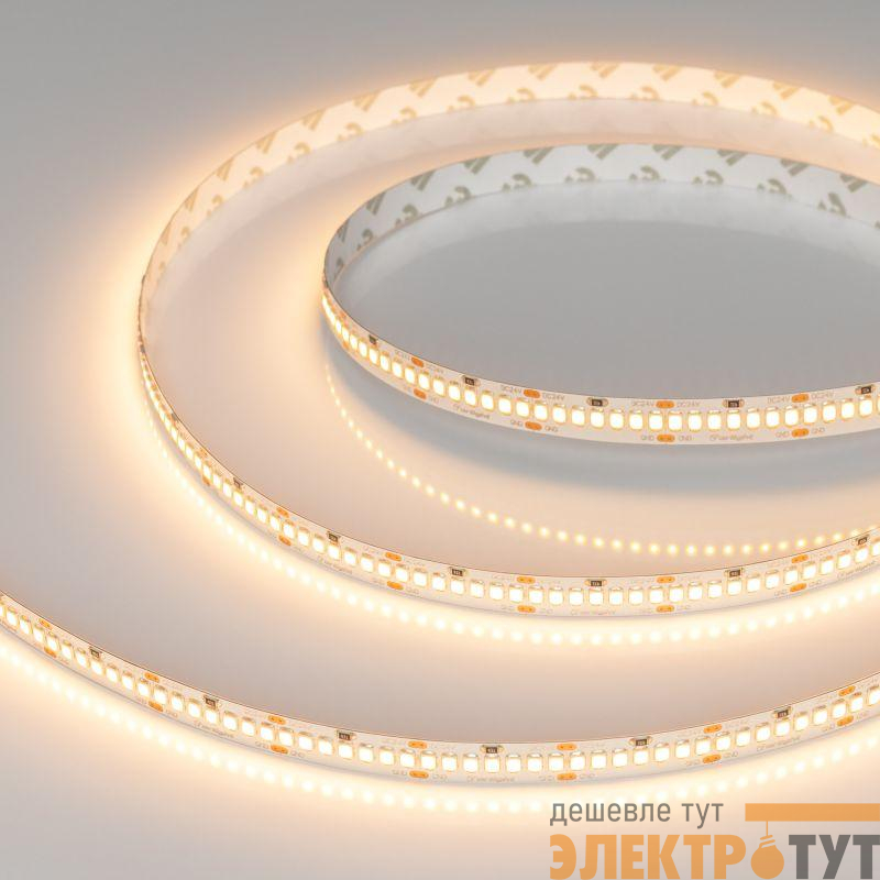 Лента светодиодная UL-A252-10mm 24V Warm 2700К 11Вт/м IP20 (уп.5м) Arlight 042320