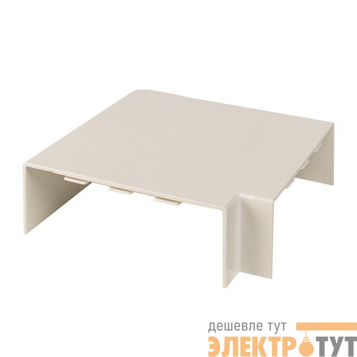 Поворот на 90град. 100х40 бел. Plast PROxima (уп.2шт) EKF abw-100-40x2