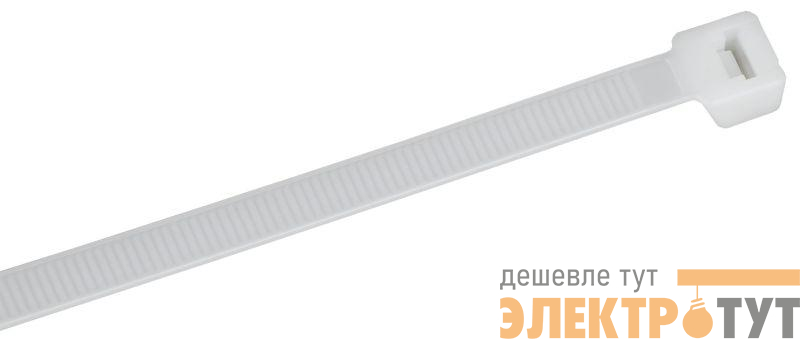 Хомут 7.6х450мм P6.6 стандартный бел. (уп.100шт) IEK UHH30-D076-450-100-K01
