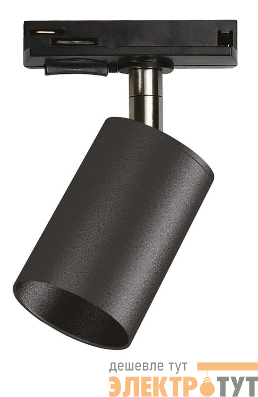 Светильник-прожектор трековый PTR 26 GU10 IP20 230В BL черн. JazzWay 5037984A