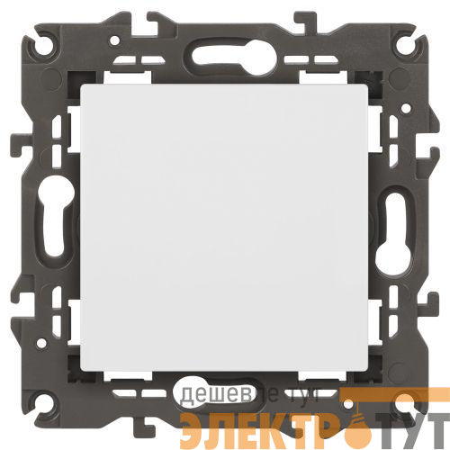 Переключатель перекрестный Elegance 14-1108-01М IP20 250В 10АХ матов. бел. Эра Б0065805