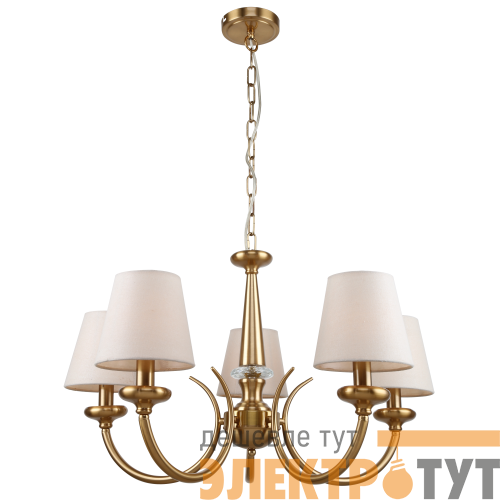 Люстра Carissa 2073-305 5хE14 40Вт классика Rivoli Б0055517