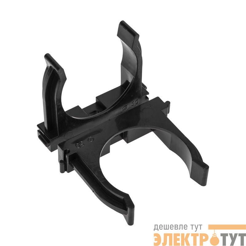 Держатель для труб (клипса) d50мм для монтажного пистолета черн. Rexant 28-0450-2