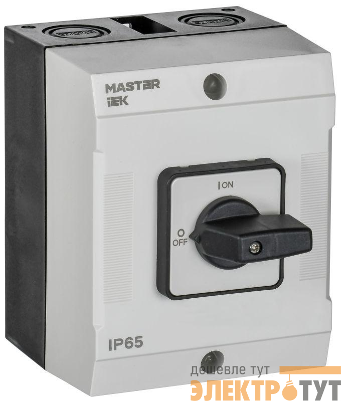 Переключатель кулачковый 10А (сх. 91) в боксе стандартная рукоятка IEK MI-CS20-010-091
