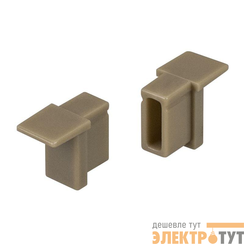 Заглушка SL-MINI-6-H9 OLIVE GREY глухая пластик Arlight 038374