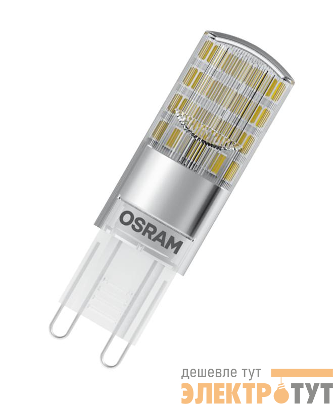 Лампа светодиодная LED STAR PIN40 3.5W/840 (замена 40Вт) 3.5Вт 4000К нейтр. бел. G9 400лм 220-240В прозр. пласт. OSRAM 4058075315853