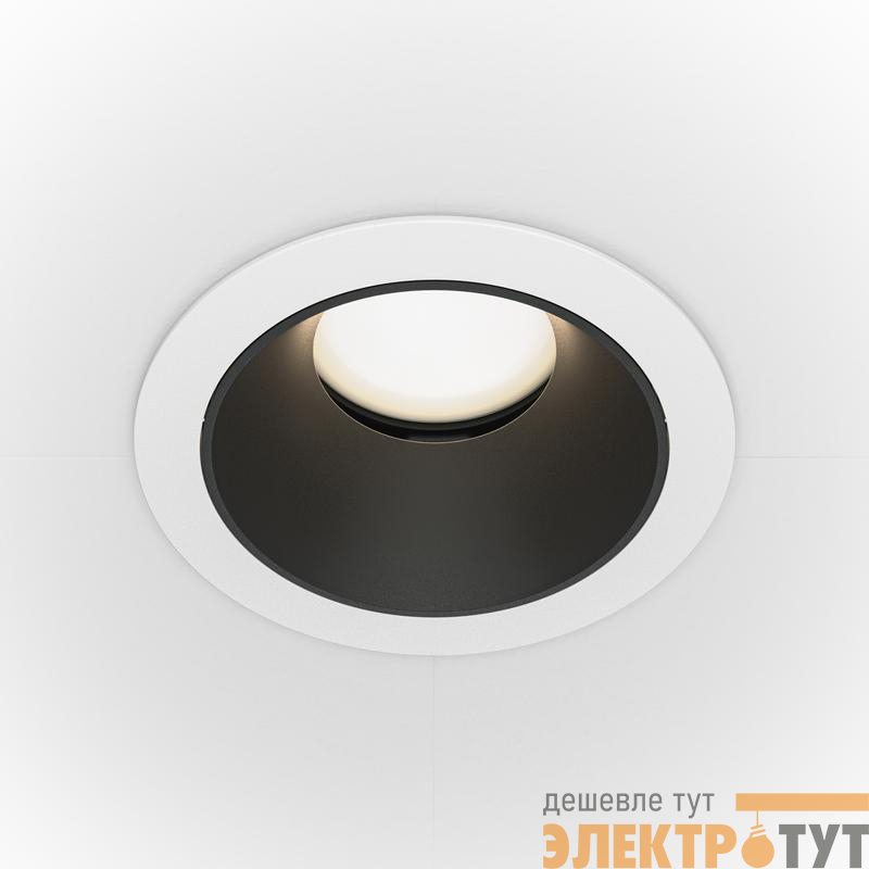 Светильник VGL 10Вт GU10х1 IP20 встраив. Voltega VGL051-U-1WB