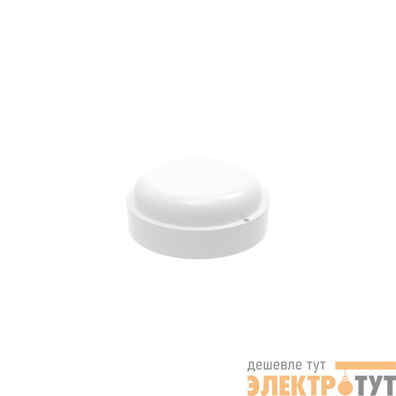 Светильник светодиодный ЖКХ ECO D140х51 8Вт 680лм 4000К IP65 круглый Gauss 126418208