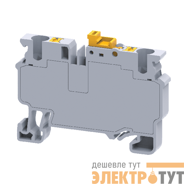 Клемма с ножевым размыкателем push-in OptiClip CPK-4-MT-N-I сер. КЭАЗ 331879