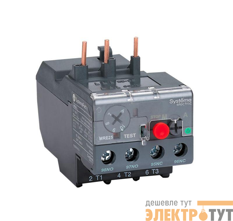 Реле перегрузки тепловое MRE F25 5.5-8А класс10 SE MRE258