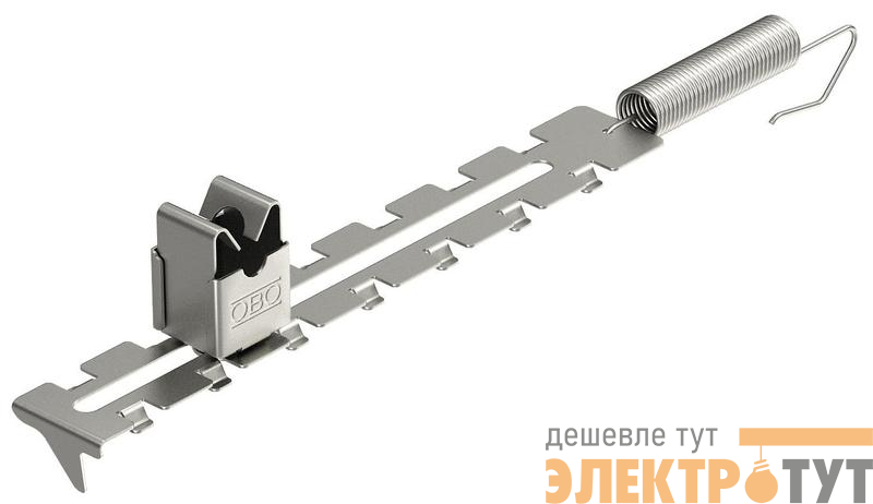 Держатель проволоки d8 с натяжной пружиной 132 U V2A OBO 5203015