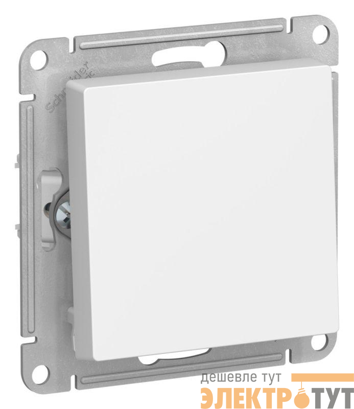 Выключатель AtlasDesign (сх. 1) 10AX с самовозвратом механизм лотос SE ATN001315