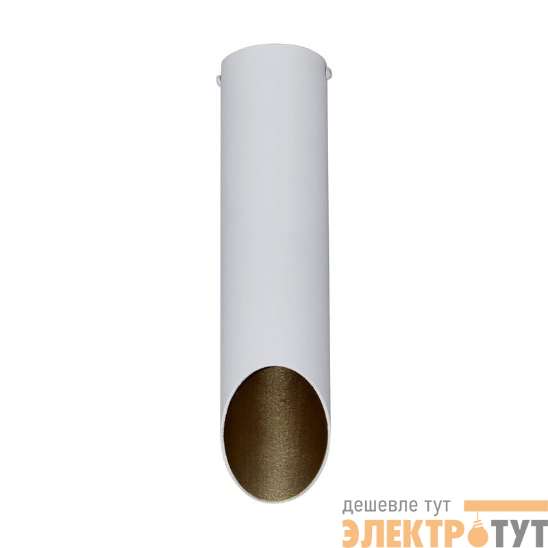 Светильник "Соната" 112 НПБ 01-25-102 G9 [ИМ] потолочн. бел./зол. Элетех 1005405290