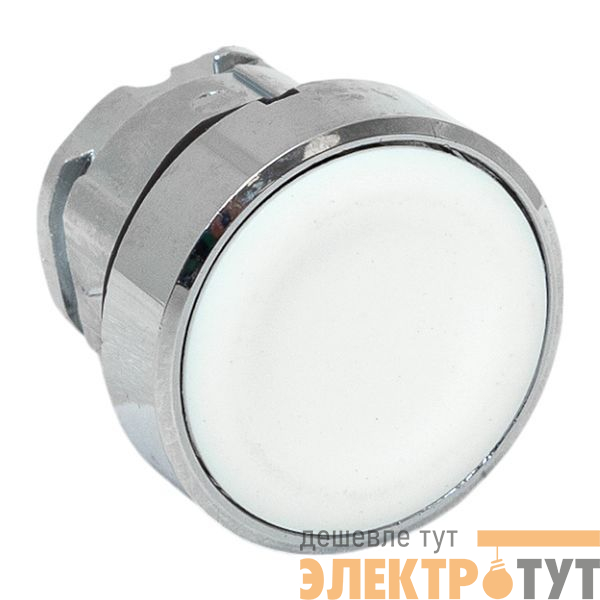 Механизм кнопки исполнительный XB4 IP65 плоский возвратный без фиксации без подсветки бел. EKF XB4BA-W-65