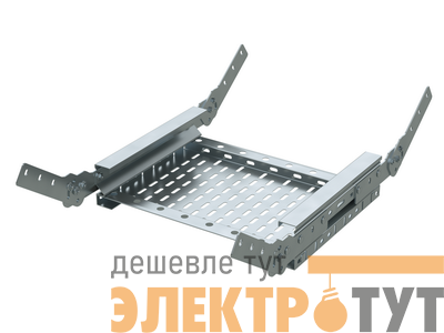 Угол для лотка вертикальный 300х80 цинк-ламель DKC USF083ZL