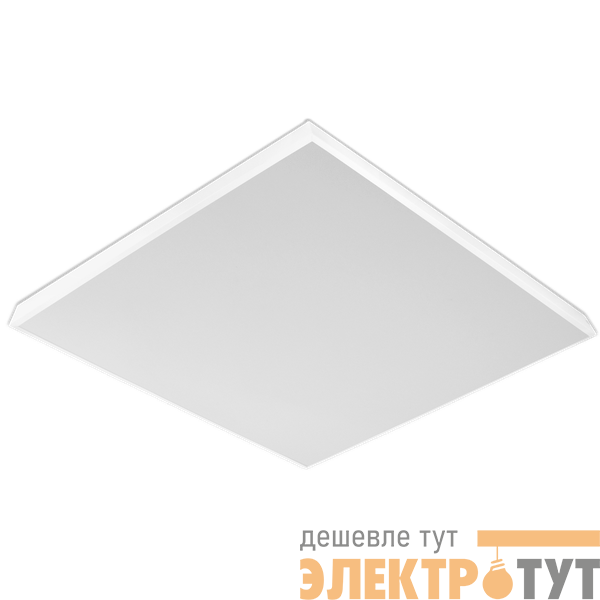 Светильник светодиодный ДВО-1002 36Вт 4000К IP40 595х595х40 опал панель с БАП EKF LPL-1002-O-36-4000-40-A