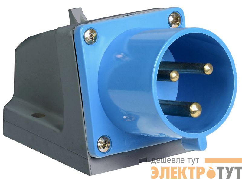 Вилка электрическая наружн. уст. 32А 2P+PE 220В IP44 ССИ-523 IEK PSR51-032-3