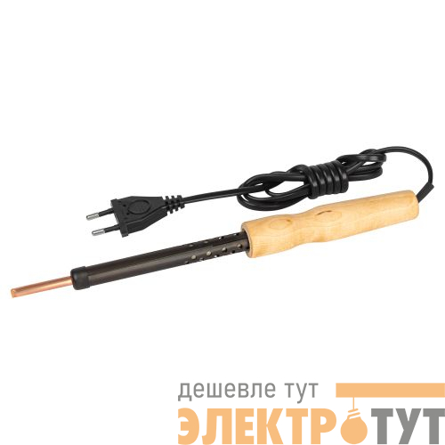 Паяльник ЭПЦН 230В 40Вт с деревянной рукояткой Россия PL-RU1-40 W Эра Б0061031