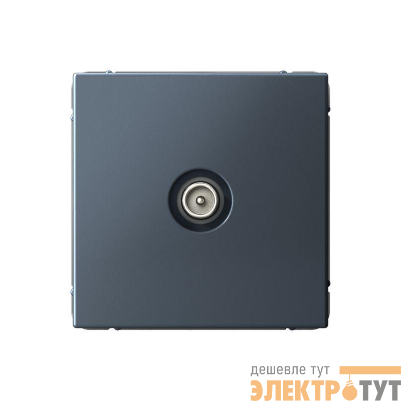 Розетка телевизионная оконечная TV ArtGallery 1дБ механизм грифель SE GAL000791