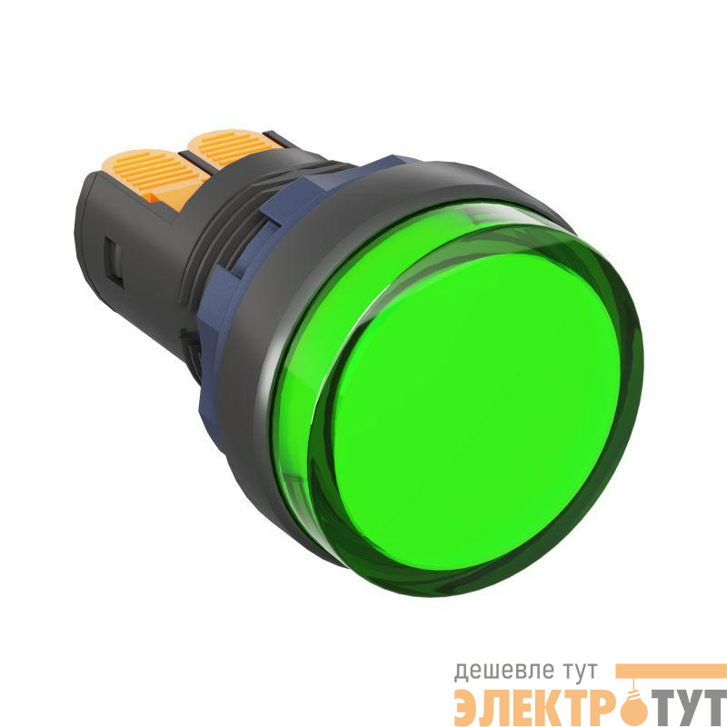 Индикатор сигнальный со встроенным диодом 220В зел. DKC M22L-F220GPP