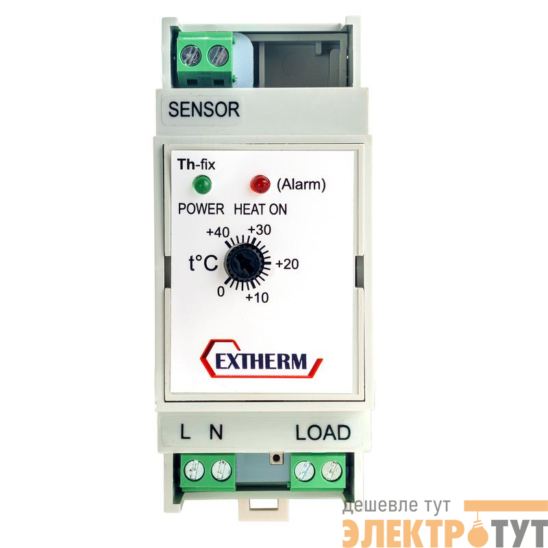 Термостат для управления системой электрообогрева на трубопроводах/резервуарах с фиксирован. гистерезисом Extherm Th-fix