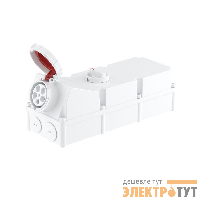 Розетка наружн. уст. 125А 400В 3P+E+N с мех. блокировкой и бок. расположением разъема IP67 DKC DIS50312587