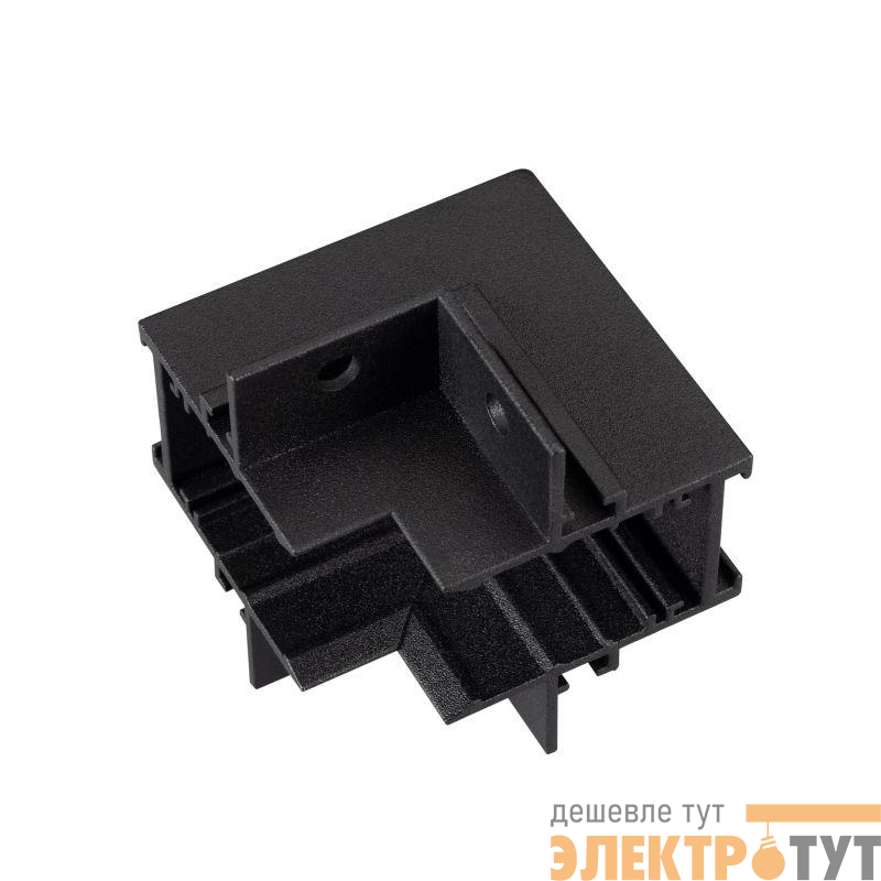 Коннектор угловой MAG-CON-MINI-2538-FDW-L90-INT (BK) IP20 металл Arlight 049051