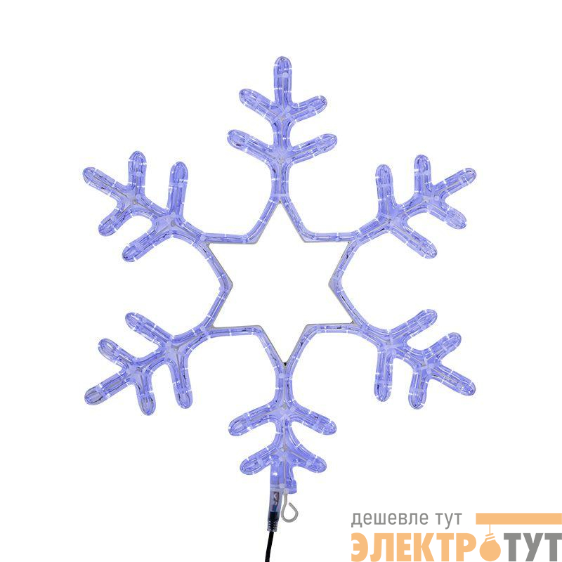Фигура светодиодная "Снежинка LED" 55х55см LED син. 25Вт 220В IP65 Neon-Night 501-335