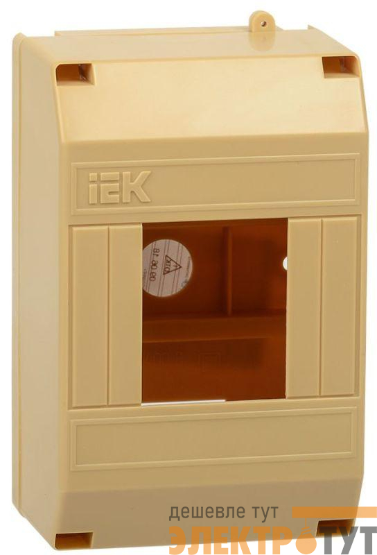 Корпус ОП КМПн 1/4 Krepta 3 IP20 для 4-х авт. выкл. пластик. сосна IEK MKP31-N-04-30-135-S