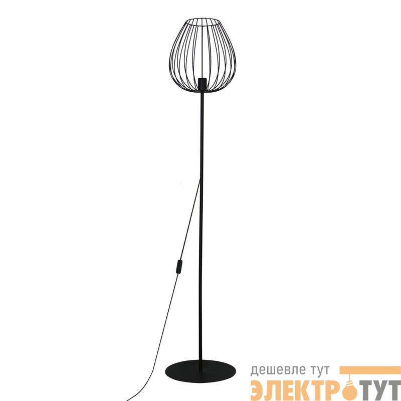 Светильник "Шалот" ННБ 63-60-021 (ИМ) напольный шнур черн. черн. муар Элетех 1005405063