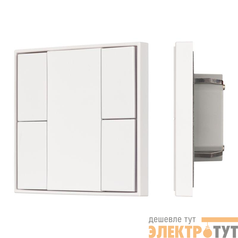 Панель кнопочная KNX-301-22-4-SH-IN White (BUS Frame) (IP20 пластик) INTELLIGENT ARLIGHT 037722