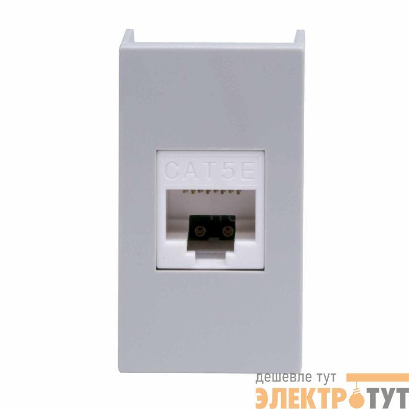 Розетка компьютерная 1-м 1мод. Viva RJ45 кат.5E сер. DKC 45138