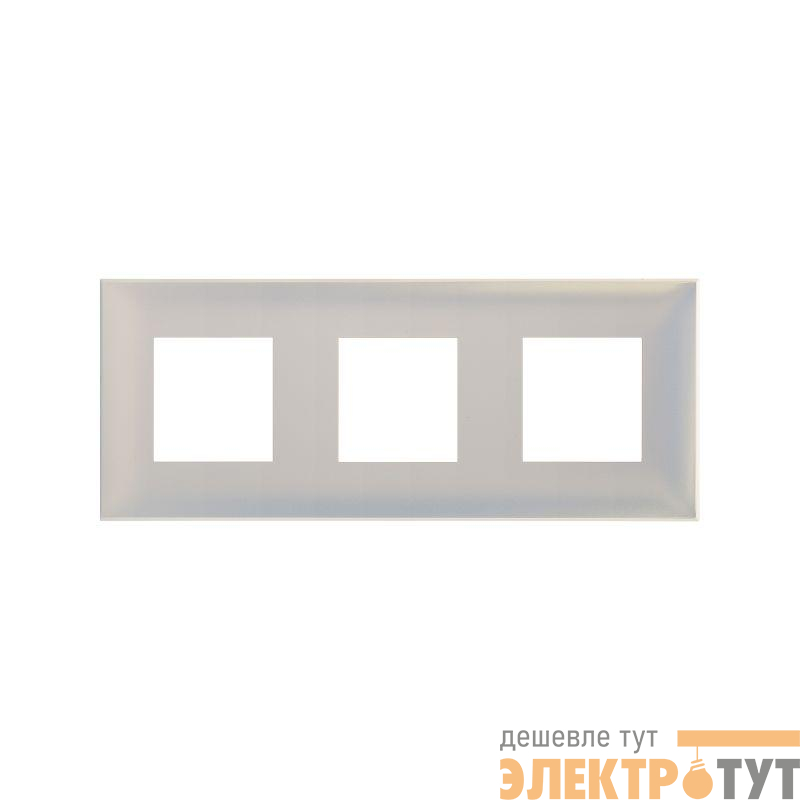 Рамка 3-м 6мод. Avanti "Белый жемчуг" DKC 4420906