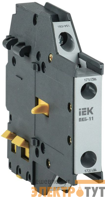 Контакт боковой дополнительный ПКБ-11 1НО+1НЗ IEK KPK21-11