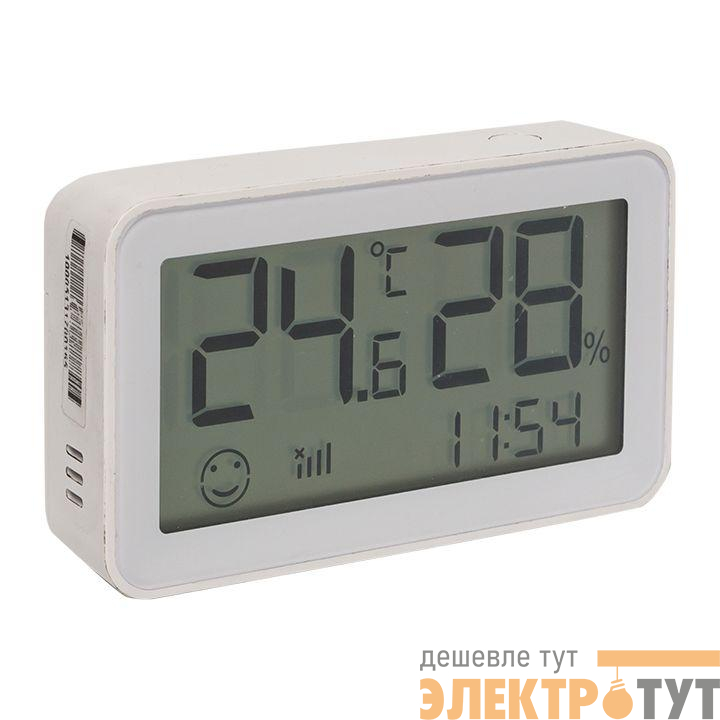 Датчик температуры и влажности с экраном умный Zigbee Connect EKF is-th-zb