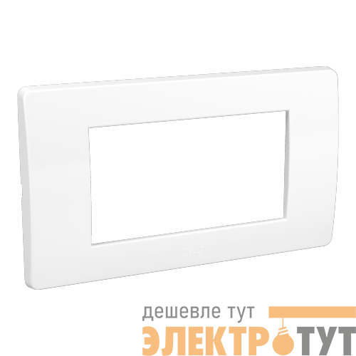 Рамка 2-м 4мод. Brava (для TOR и TBN) бел. RAL9010 DKC 75011W