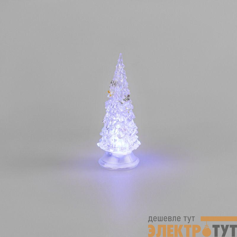 Фигура светодиодная "Елочка" 15см 1LED RGB 0.1Вт 4.5В IP20 элементы питания 3хAG13(LR44) (не в компл.) Neon-Night 513-022
