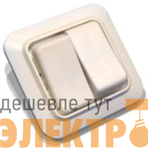 Выключатель 2-кл. СП 6.3А IP20 С56-У02 бел. БЕЛ. ЦЕРКОВЬ С56-У02