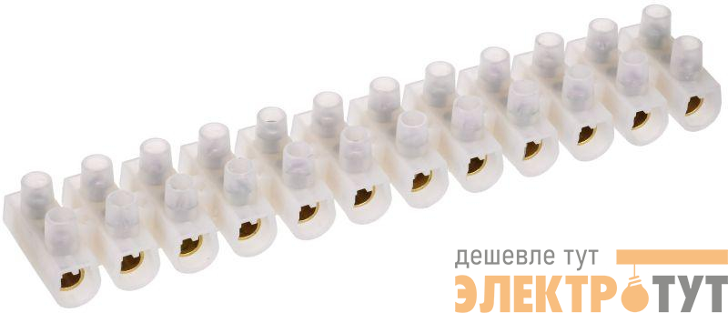 Колодка клеммная ЗВИ-150 16-35кв.мм 12 пар IEK UZV3-150-35