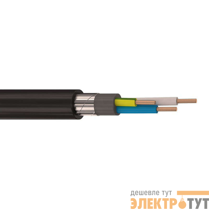 Кабель ВБШвнг(А)-LS 3х2.5 ОК (N PE) 0.66кВ (м) ЭЛЕКТРОКАБЕЛЬ НН 00-00005812