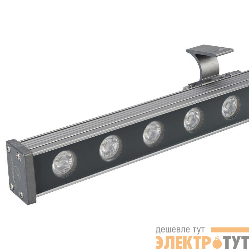 Прожектор светодиодный AR-LINE-1000M-24W-24B RGB (Grey 30 deg DMX512) (закрытый) Arlight 023624