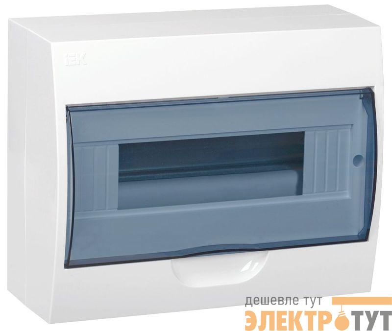 Корпус навесной ЩРН-П-12 Krepta 3 IP41 пластик. бел. IEK MKP12-N-12-40-10