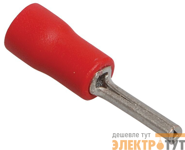 Наконечник НкИш 0.5-1.5 красн. (уп.100шт) IEK UNL11-L23-A19