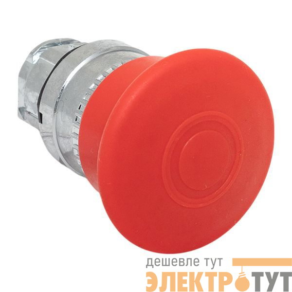 Механизм кнопки исполнительный XB4 "Грибок" IP65 с фиксацией без подсветки красн. EKF XB4BTCF-R-65